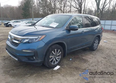 2019 Honda Pilot Ex-L z USA, uszkodzony, nr VIN 5FNYF5H59KB015499